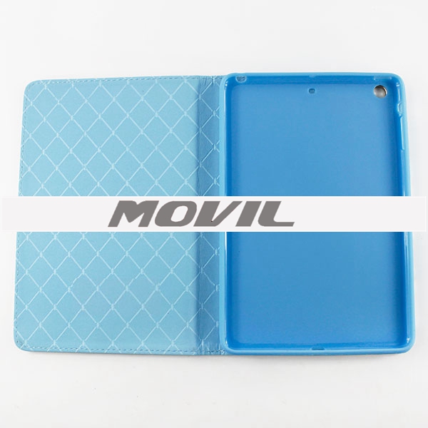 NP-2106 Elegante funda de cuero pu para ipad mini-4